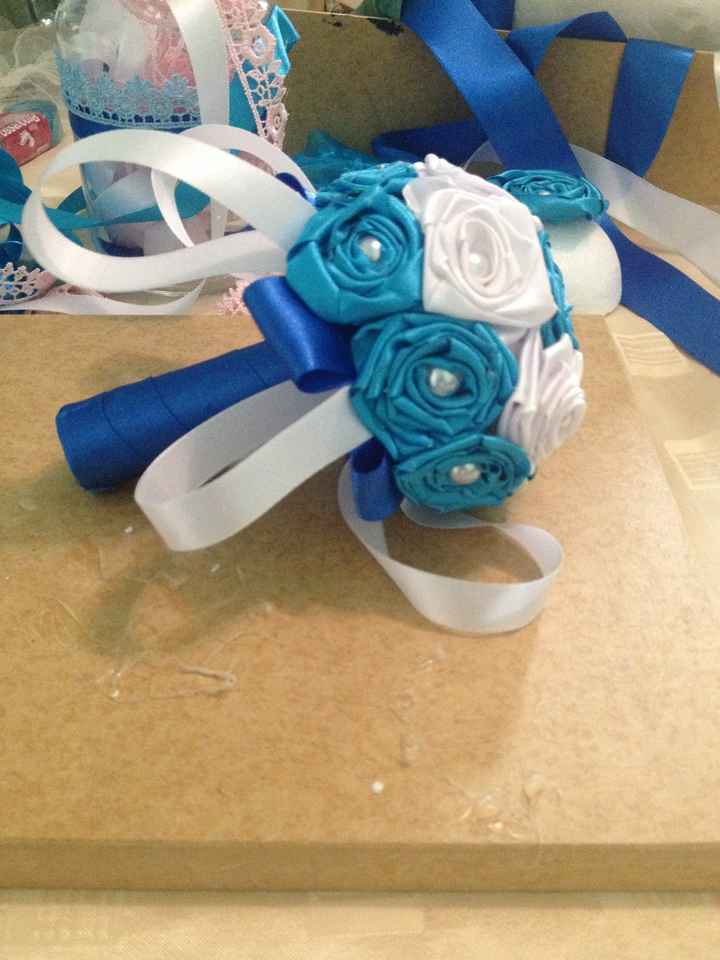 Mini buquê para madrinhas #diy - 1