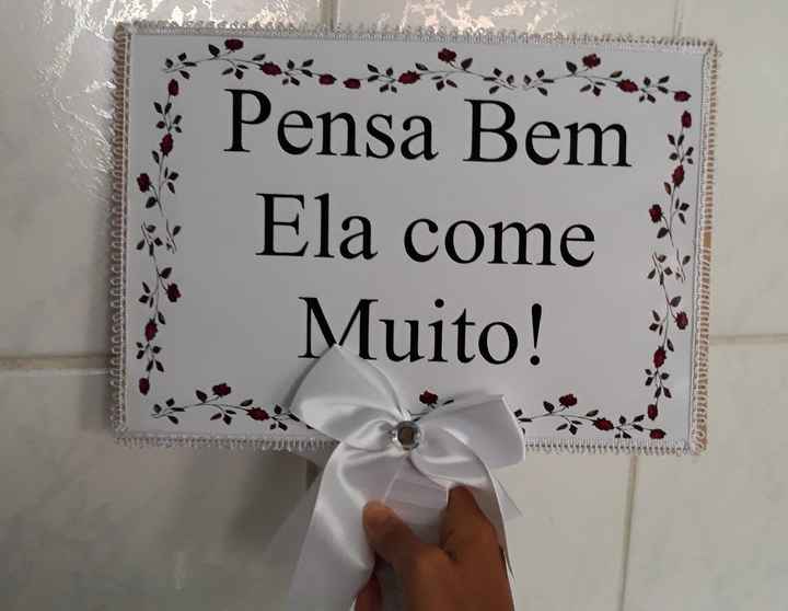 Plaquinha diy 😆 - 1