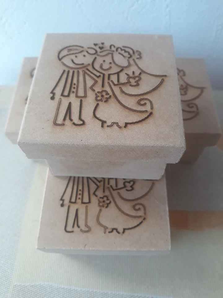 Aqui vou colocar só um chocolate com o cartãozinho