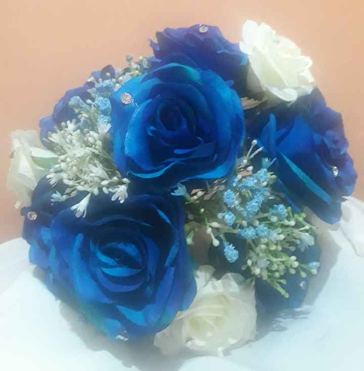 #Algoazul **meu buquê **💙#31dias - 1