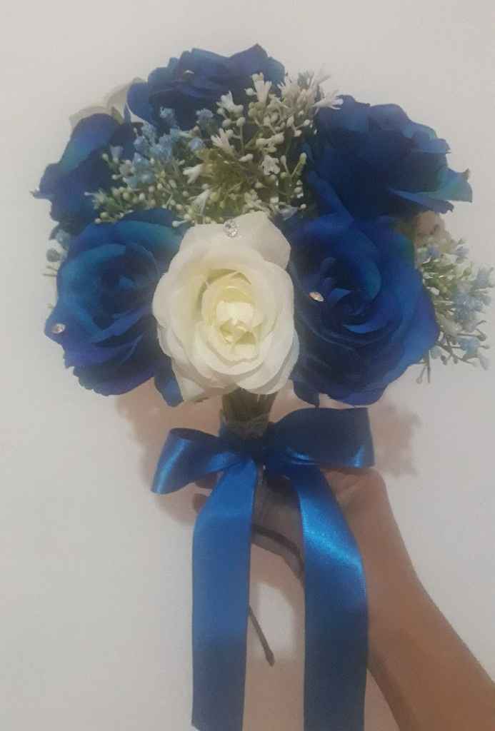 #Algoazul **meu buquê **💙#31dias - 2