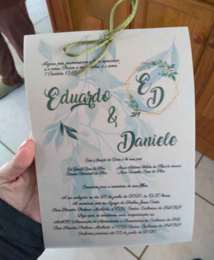 Convites e lembrancinhas Prontas!!! - 2