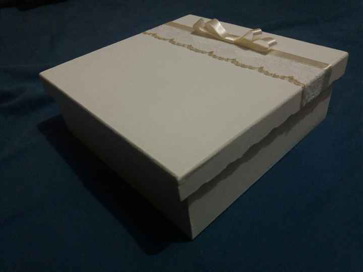 Lembrancinha padrinhos - 2