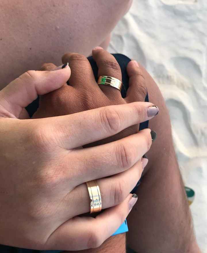 O primeiro sim para o inicio do felizes para sempre..