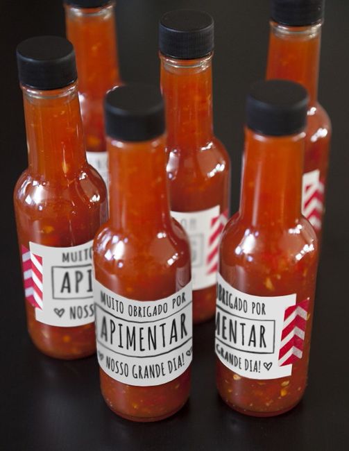 Molhinhos de pimenta