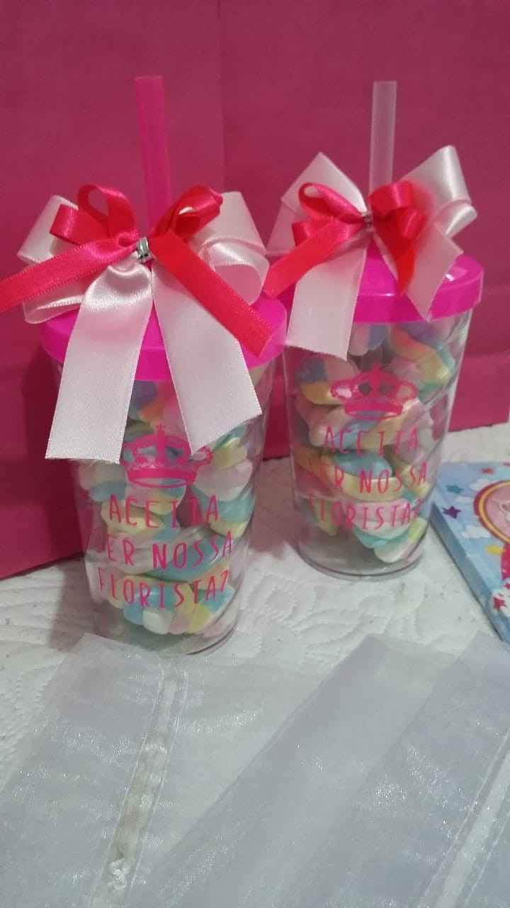 Esses foram os copos das Floristas!