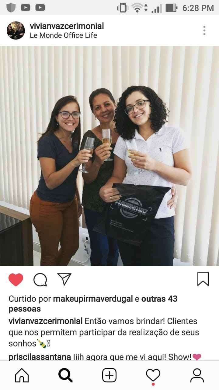 Vivian, mamis e eu.