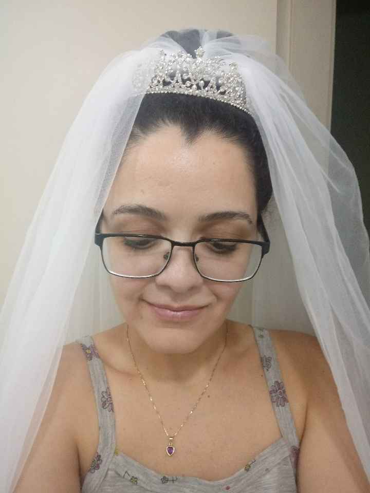 Meu véu e coroa do Aliexpress. Vem ver! - 2