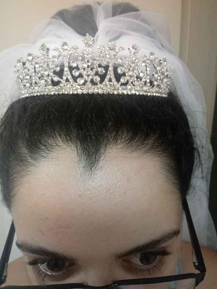 Meu véu e coroa do Aliexpress. Vem ver! - 3