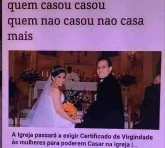 Certificado de virgindade - 1