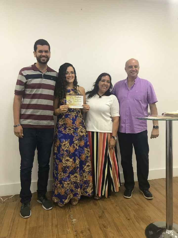 Minha formatura no curso de noivos! - 1