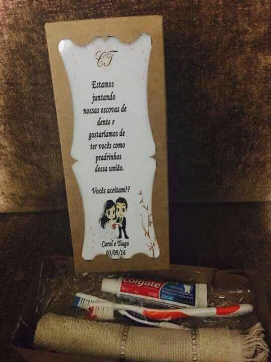 Convite dos padrinhos! - 1