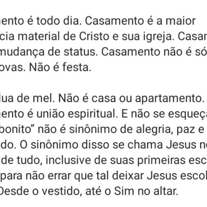 Não espere estar com a vida perfeita para casar - 2