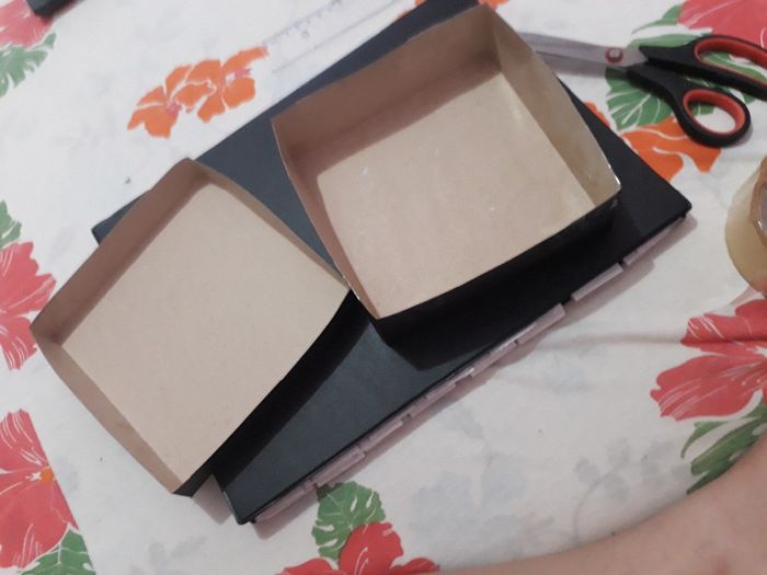 Caixa de kraft para padrinhos 8