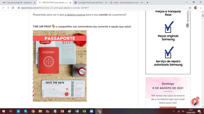 TIRE UM PRINT para decidir o convite 4