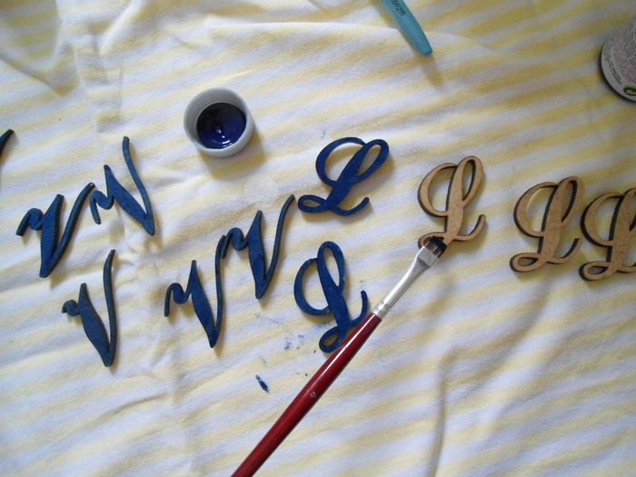 Letras de MDF