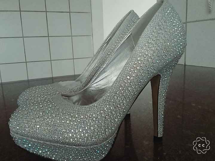 O sapato...