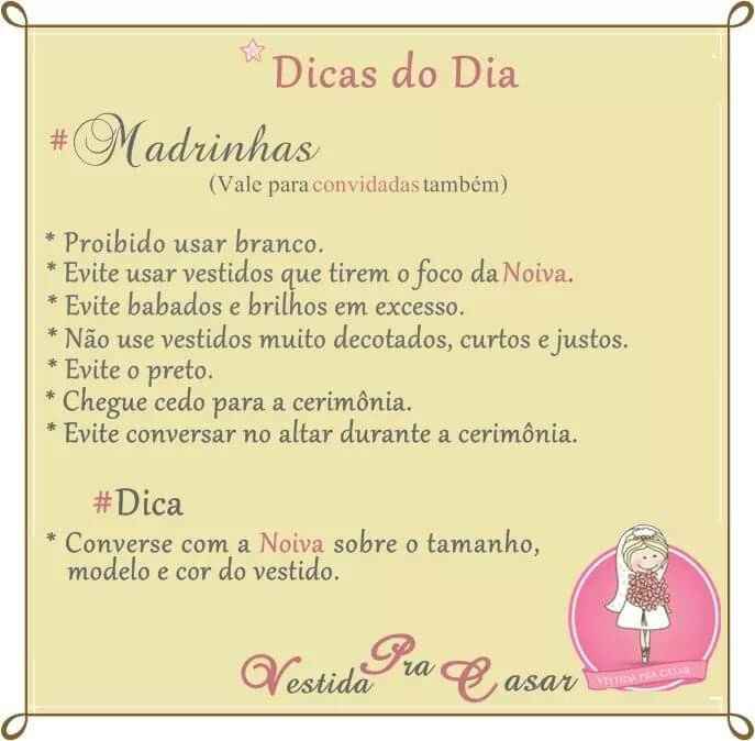 Dica do dia