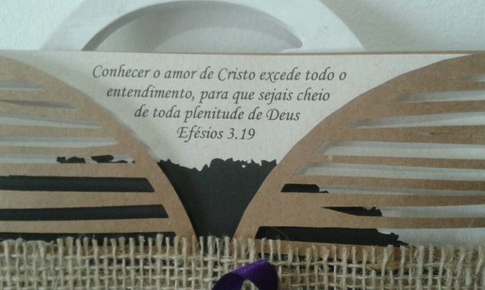 O meu convite chegou!! - 1