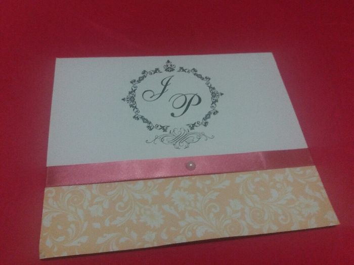Meu convite de casamento - 1