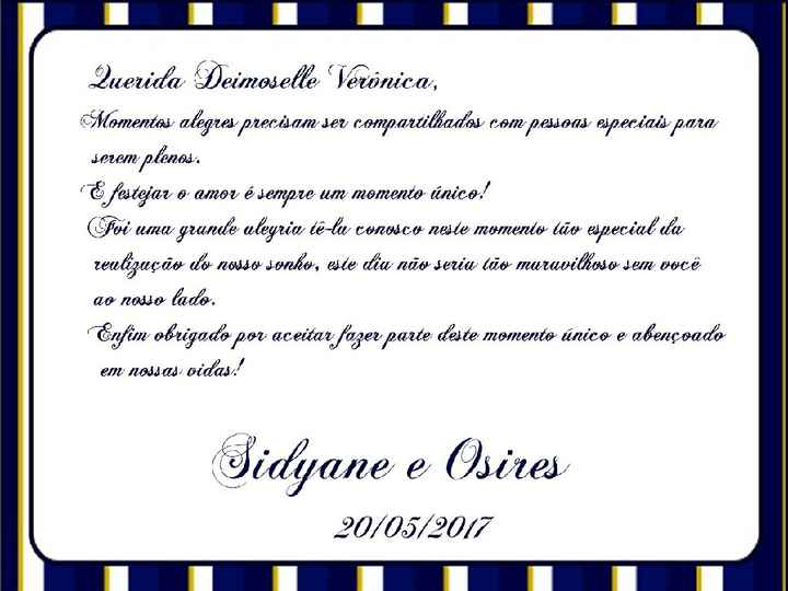 Lembrança dos pajens, daminhas e deimoselles - 8