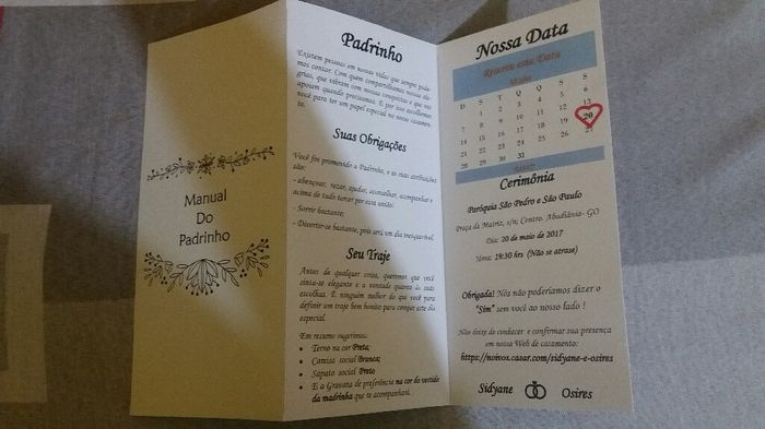 Afirmativo para padrinho - 3