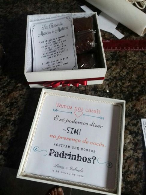 Convite dos padrinhos. Vem ver! 4