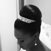 Meu penteado eu fiquei apaixonada