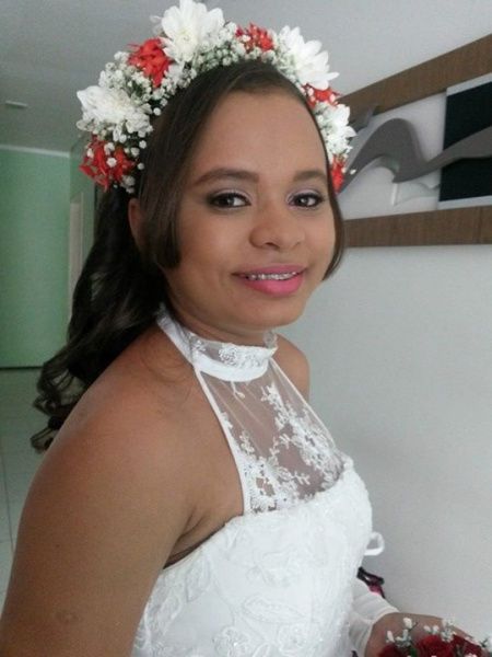 No salão!
