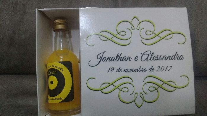 Lembrancinhas convidados . - 3