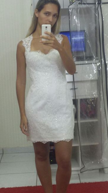Prova do meu vestido #frustrada - 2