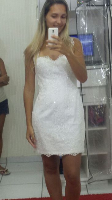 Prova do meu vestido #frustrada - 3