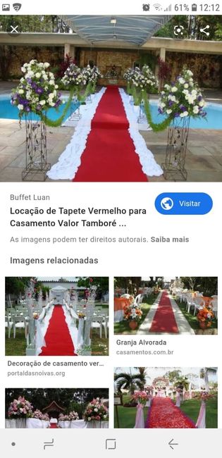 Tapete vermelho - 1