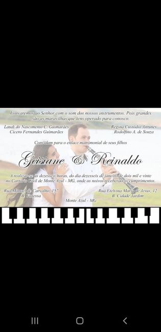 Convite de organista e músico ccb - 2