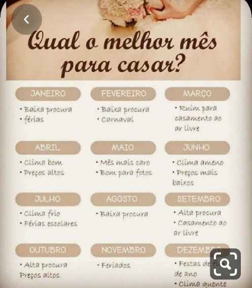 Melhor mês para casar na praia - 1