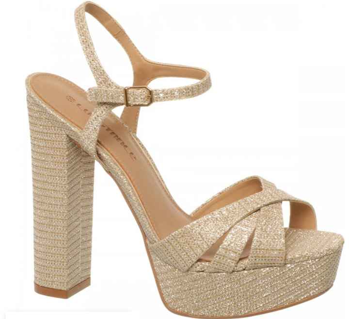 Meus sapatos de noiva serão... complete a frase! - 1