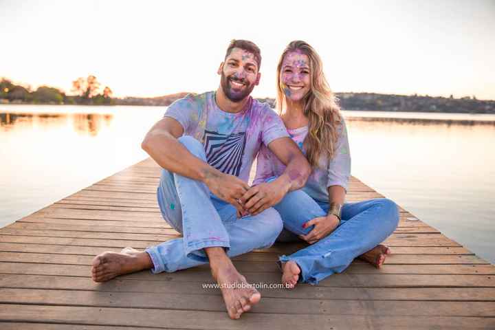 Ensaio fotográfico Holi Powder (pó colorido): Muitas cores para celebrar o amor - 3
