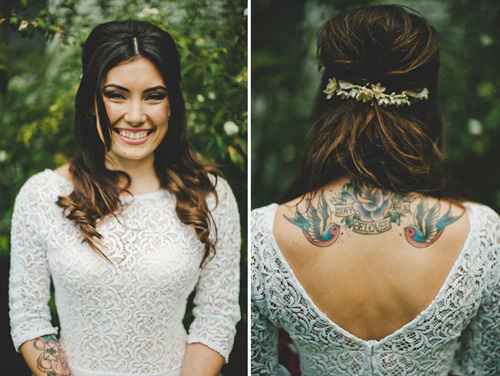 Noiva com pierciengs e tatuagens, vale? - 4