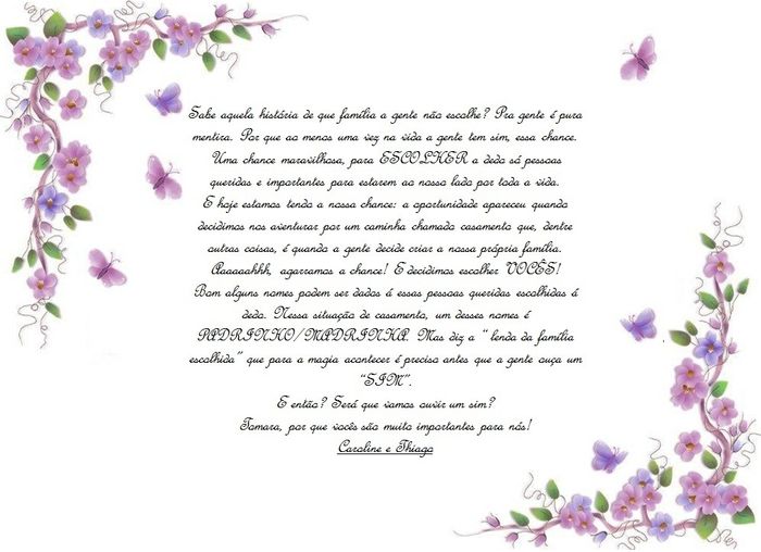 padrinhos