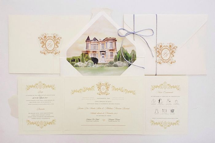 Meu convite de casamento dos sonhosss 4