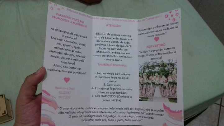 Convite madrinhas! proontinhos #vemver - 9