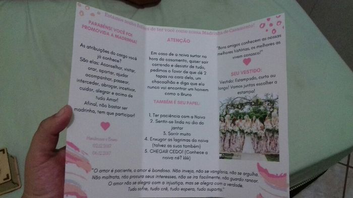Convite madrinhas! proontinhos #vemver - 9
