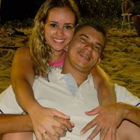 Eu e meu noivo!