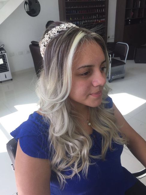 Meu teste de penteado - 3