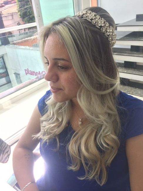 Meu teste de penteado - 4