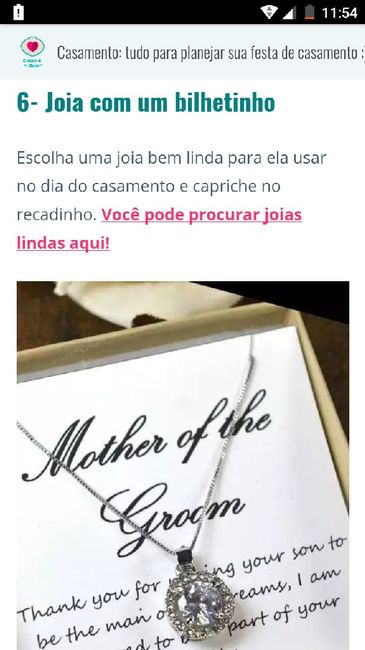  o que dá mães no dia do casamento - 1