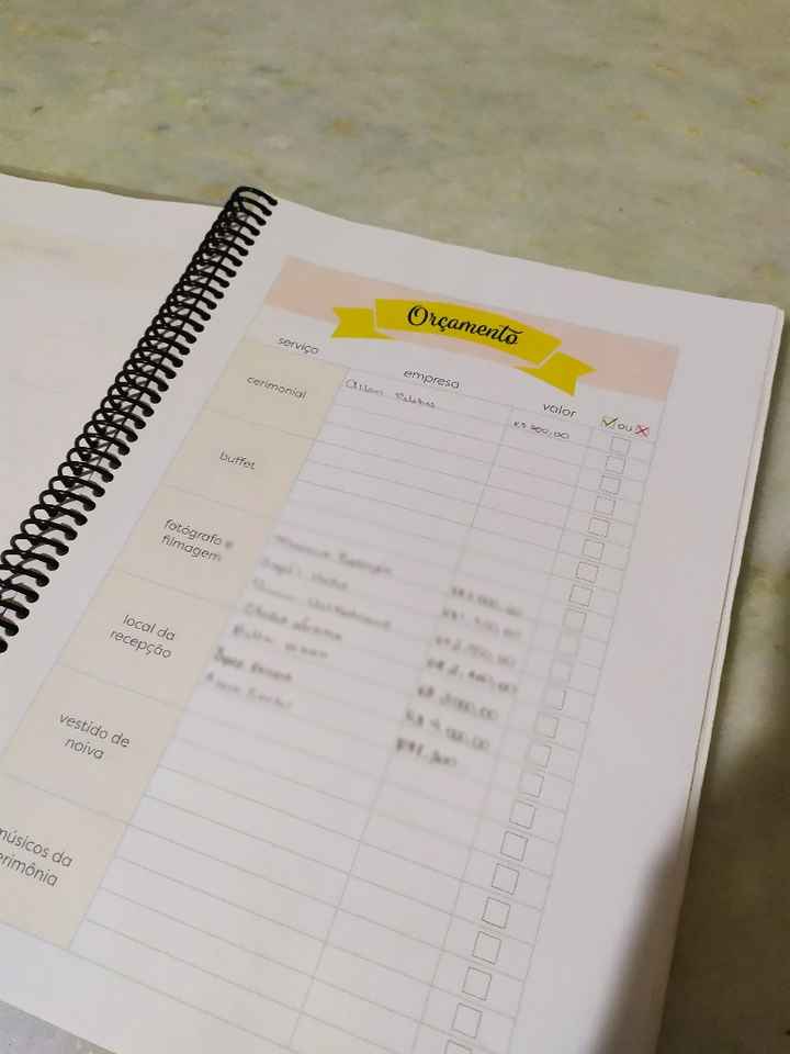 Planner da noiva - dica 📚❤️ - 1