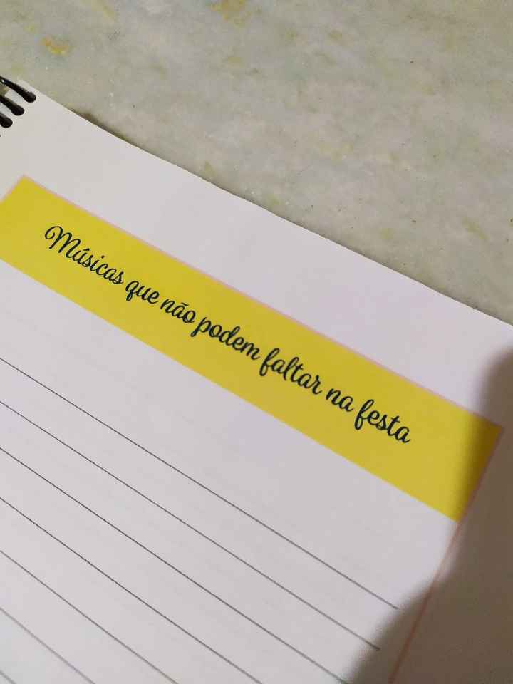 Planner da noiva - dica 📚❤️ - 3