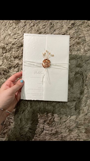 Prévia do meu convite de casamento 2