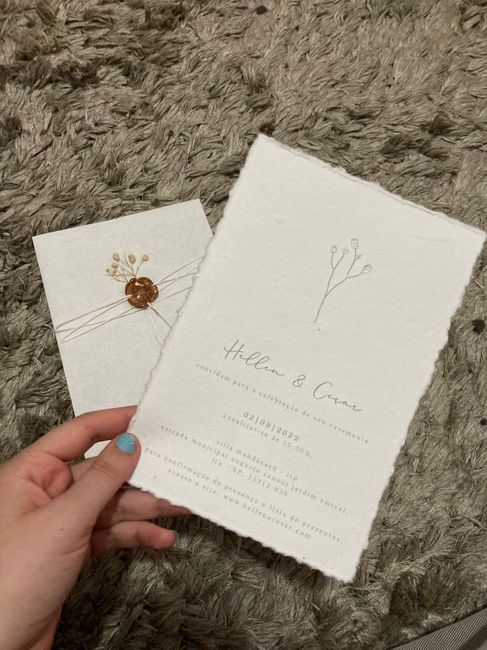 Prévia do meu convite de casamento 4